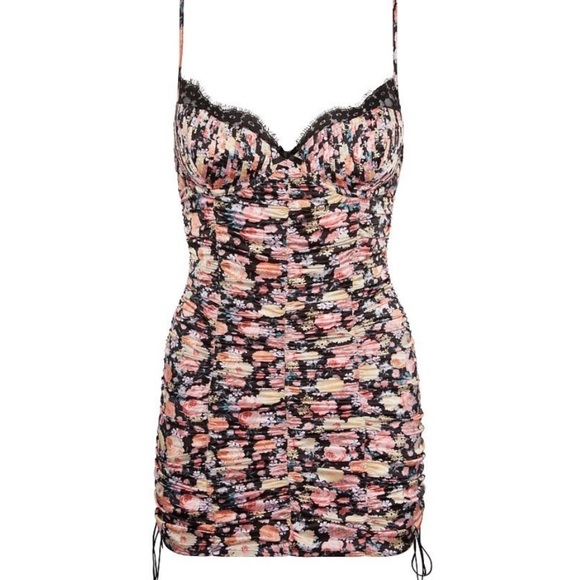 For Love & Lemons Gardenia Mini Dress XS NWT - Picture 4 of 9